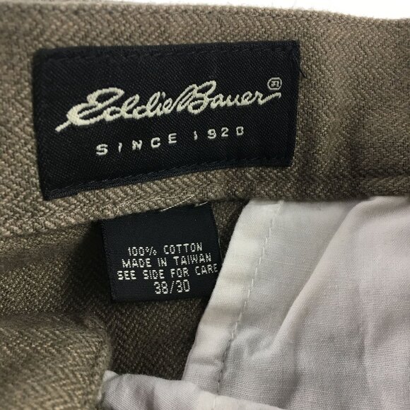 EDDIE BAUER TAN DRESS PANTS MENS SIZE 38/30 - Picture 4 of 4